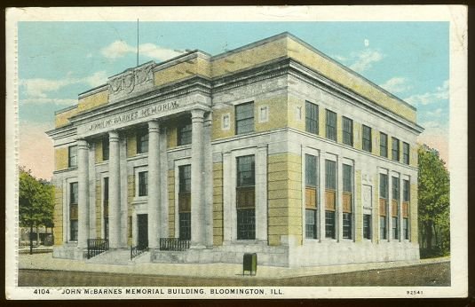 John McBarnes Memorial Building, Bloomington, Illinois