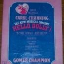 Hello Dolly Starring Carol Channing 1963 Sheet Music