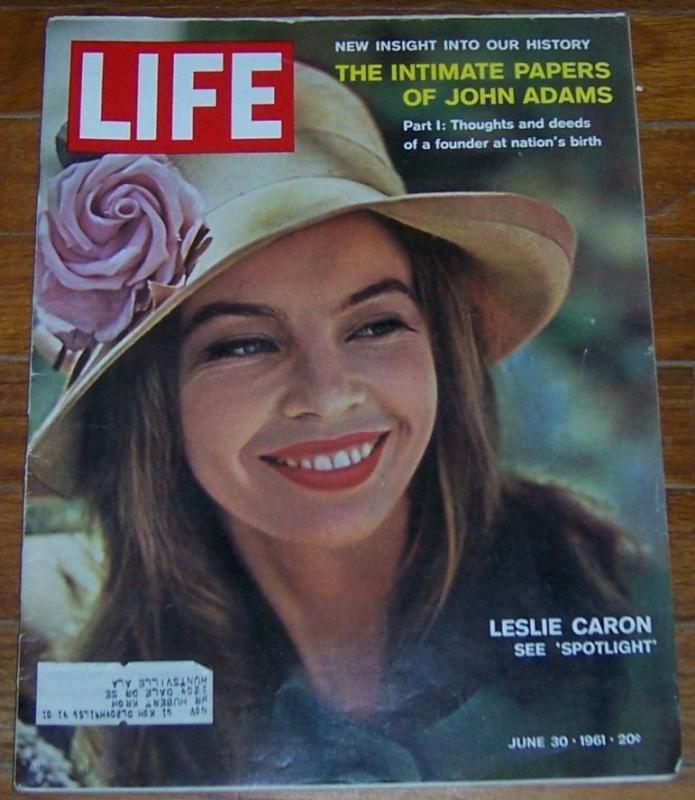 Life Magazine June 30, 1961 Leslie Caron on cover