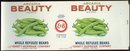 Arcadia Beauty Brand Whole Refugee Beans Can Label