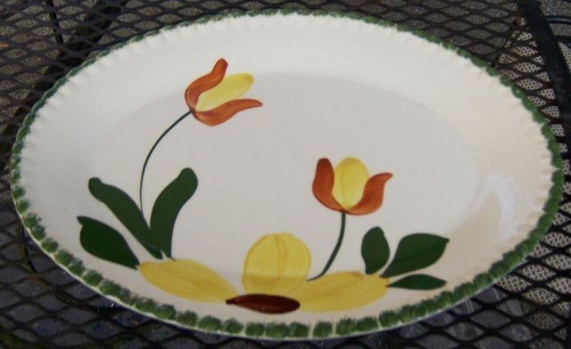 Blue Ridge Mountain Meadow Serving Platter