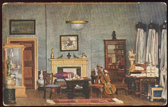 Tuck's Postcard of Study of Oberon in Titania's Palace