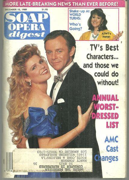 Soap Opera Digest December 12, 1989 General Hospital