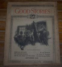 Good Stories Magazine September 1929 Vintage Fiction, Poetry, Recipes, Household
