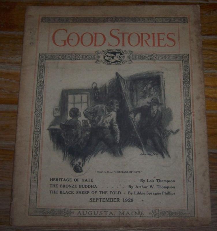 Good Stories Magazine September 1929 Vintage Fiction, Poetry, Recipes, Household
