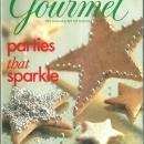 Gourmet Magazine December 2000 Parties That Sparkle on the cover