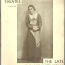Playbill Late Chirstopher Bean 1933 Starring Pauline Lord and Beulah Bondi