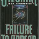 Failure to Appear a J.P. Beaumont Mystery by J. A. Jance 1995 1st edition w/DJ