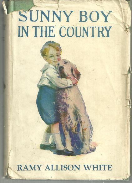 Sunny Boy in the Country by Ramy Allison White 1920 with Dust Jacket #1