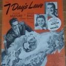 Can't Get out of This Mood From 7 Days Leave Starring Victor Mature Lucille Ball