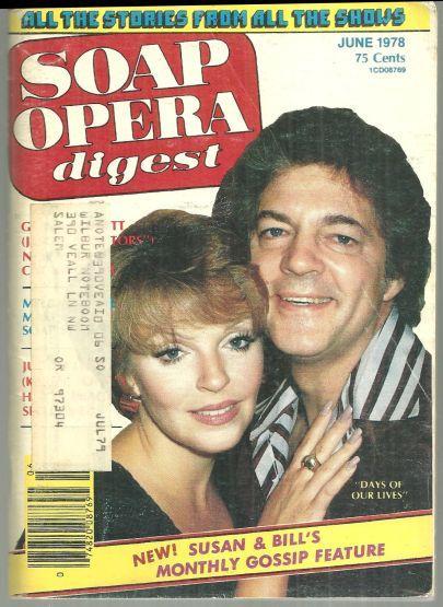 Soap Opera Digest Magazine June 1978 Susan and Bill Hayes from Days on Cover