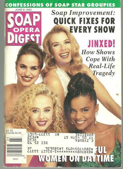 Soap Opera Digest Magazine June 8, 1993 Most Beautiful Women on Daytime Cover