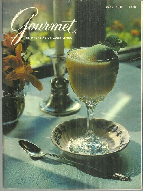 Gourmet Magazine June 1982 Thameside Pubs, The Burgenstock, Inns of Vermont