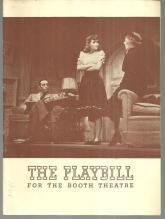 Playbill Claudia August 1941 Starring Frances Starr Donald Cook Dorothy McGuire