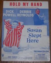 Hold My Hand From Susan Slept Here Starring Dick Powell and Debbie Reynolds
