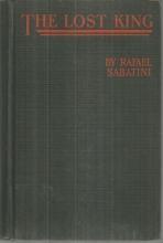 Lost King by Rafael Sabatini 1937 1st edition Vintage Adventure Novel