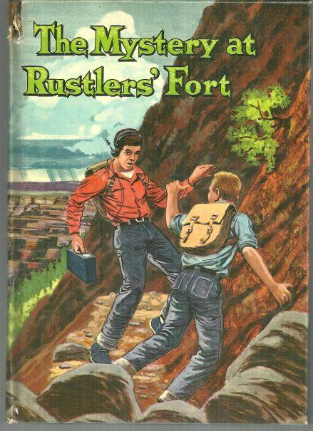 Mystery at Rustlers Fort by Troy Nesbit Illustrated by Frank Nicholas 1957