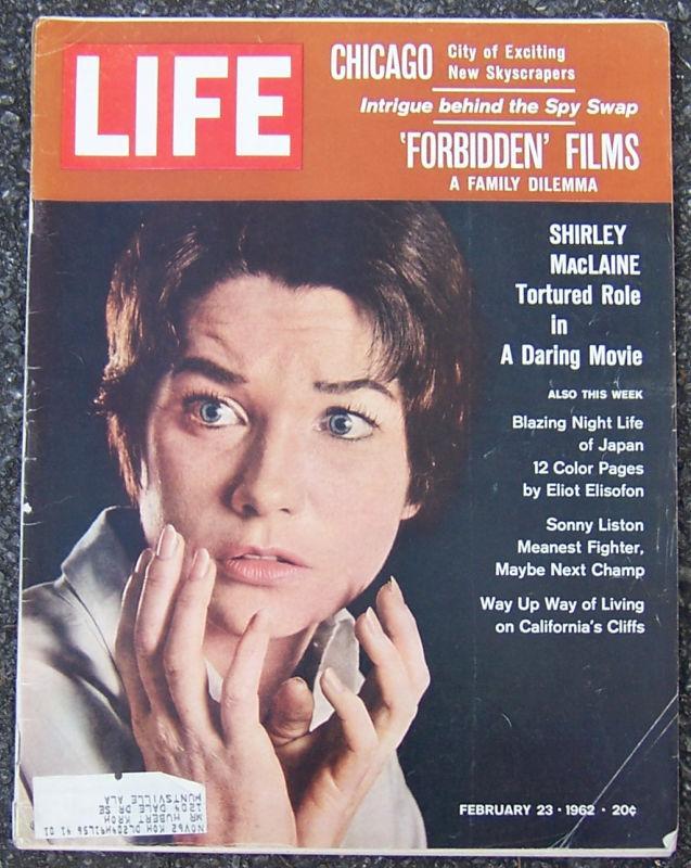 Life Magazine February 23, 1962 Shirley MacLaine on cover