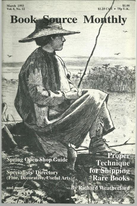 Book Source Monthly Magazine March 1993 Proper Technique for Shipping Rare Books