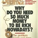 American Heritage Magazine May/June 1989 The Problem of Time and Money