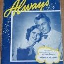 Always Featured in The Pride of the Yankees Starring Gary Cooper Sheet Music