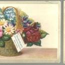 Victorian Trade Card for Solon Palmer Perfumer and Toilet Soap Maker w/Flowers
