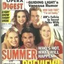 Soap Opera Digest Magazine June 8, 1999 Summer Preview on the Cover