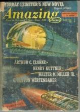 Amazing Stories Magazine June 1966 Encounter in the Dawn by Arthur C. Clarke