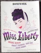 Homework From a New Musical Comedy Miss Liberty 1948 Sheet Music