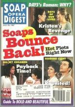 Soap Opera Digest July 29, 1997 Soaps Bounce Back on the Cover