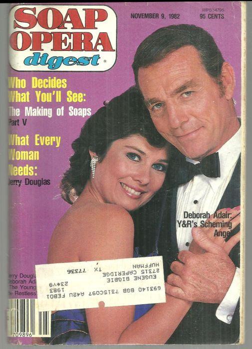 Soap Opera Digest November 9, 1982 Young and Restless' Deborah Adair on Cover
