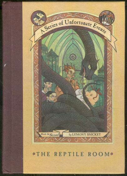 Reptile Room by Lemony Snicket 1999 A Series of Unfortunate Events Vol. 2
