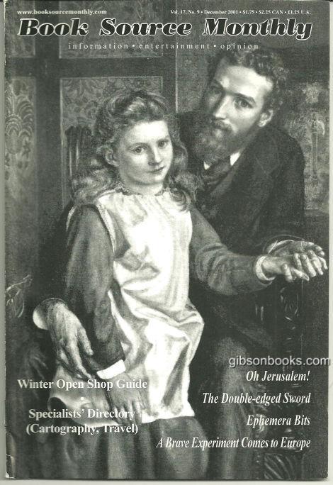 Book Source Monthly Magazine December 2001 Oh Jerusalem