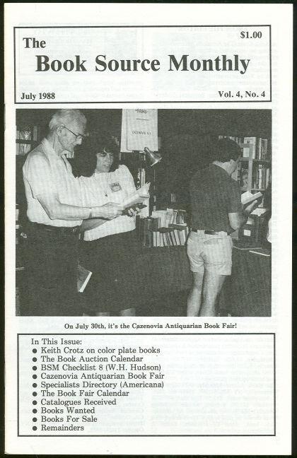 Book Source Monthly Magazine July 1989 Stephen King Interview