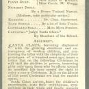 Victorian Ticket for Christmas Festival of the First Cong. Sunday School 1887