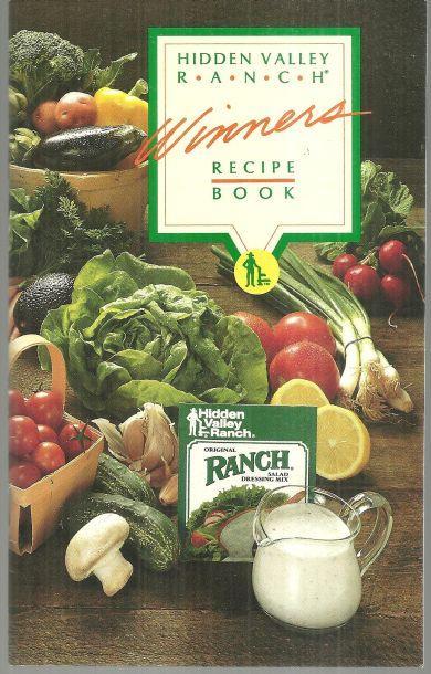 Hidden Valley Ranch Winners Recipe Book 1988 Illustrated