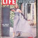 Life Magazine September 5, 1955 Dior's Evening Dress on the Cover