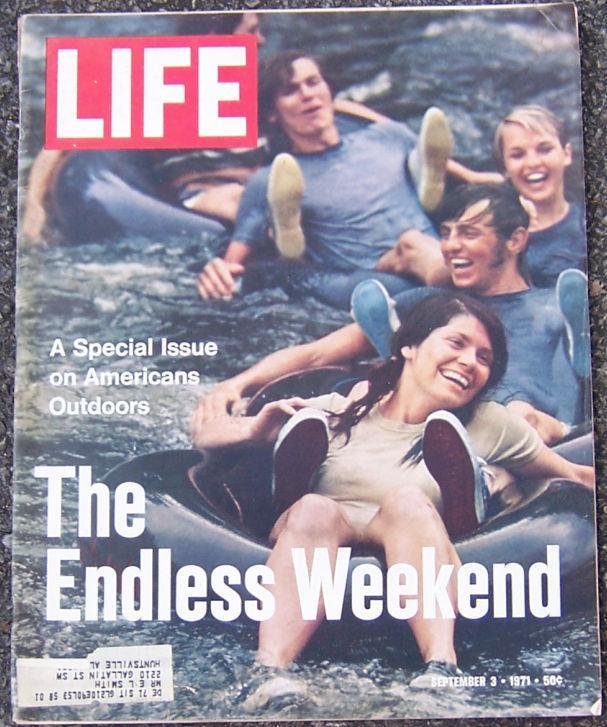 Life Magazine September 3, 1971 The Endless Weekend on cover