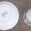 Vintage Royal China Duane Gold and White Cup and Saucer