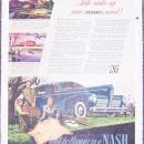 1940 Nash Layfayette Series Sedan Automobile Life Magazine Advertisement