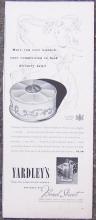 1940 Yardley's Powder and Bond Street Magazine Advertisment