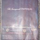 1964 Chrysler Imperial Automobile Magazine Color Advertisement