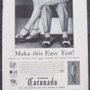 1940 Air Cooled Imported Coronado Suits Life Magazine Advertisement