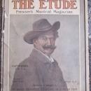 Etude Magazine September 1914 Johann Strauss, Jr. On Cover