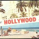 Greetings From Hollywood, Florida Vintage Postcard