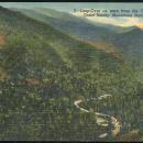 Postcard of Loop as Seen From the Chimney Tops Smoky Mountains National Park
