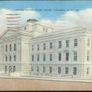 Vintage Postcard of United States Court House, Columbia, South Carolina 1942