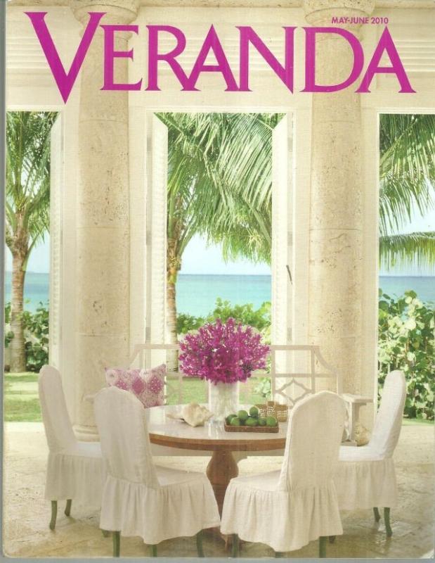 Veranda Magazine May/June 2010 Bahamian Palladio/California Citrus/Florida