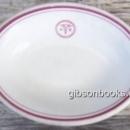 Vintage Sterling China US Army Medical Corps Small Oval Ceramic Dish
