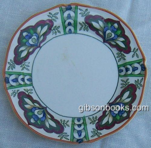 Vintage Woods Ware China Small Plate in Nile Pattern